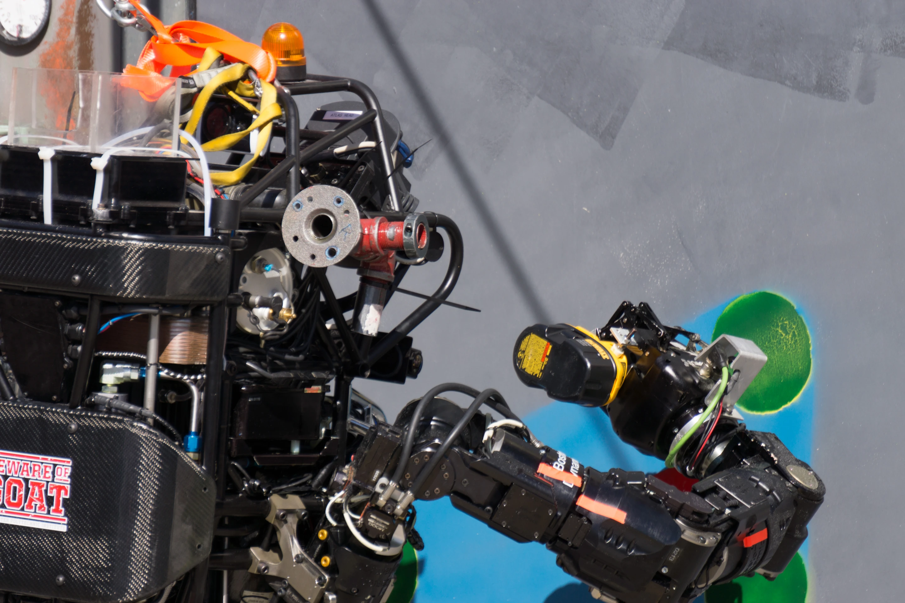 Atlas robot on the cutting course