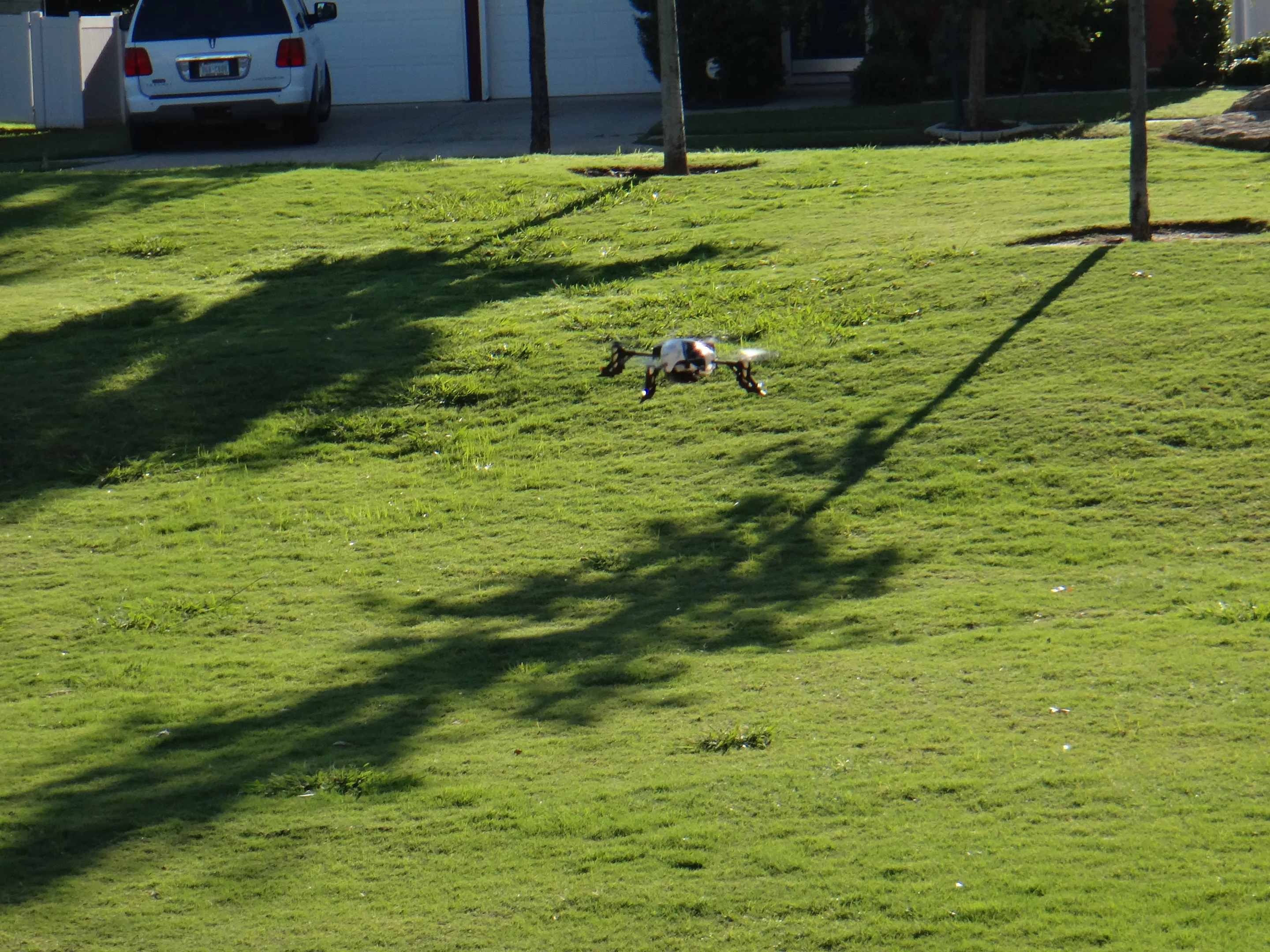 Once I'd acclimated to the controls and could get the V-Cam to hover in place right after taking off, maneuvering it turned out to be a breeze