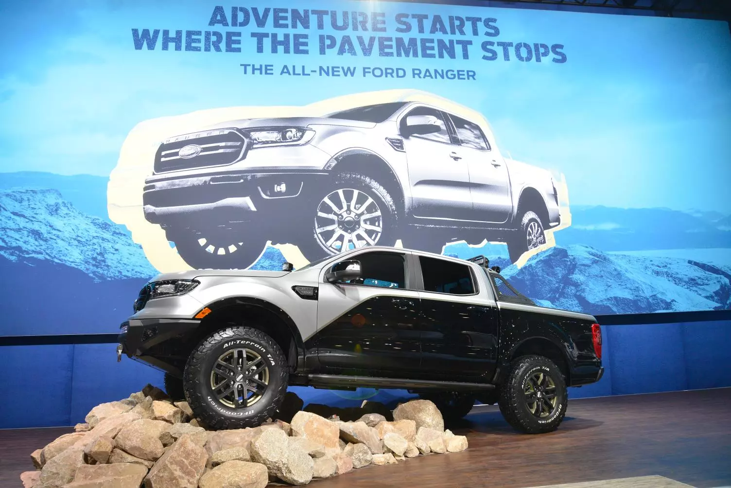 Ford used SEMA to show a number of concepts built on the all-new Ranger