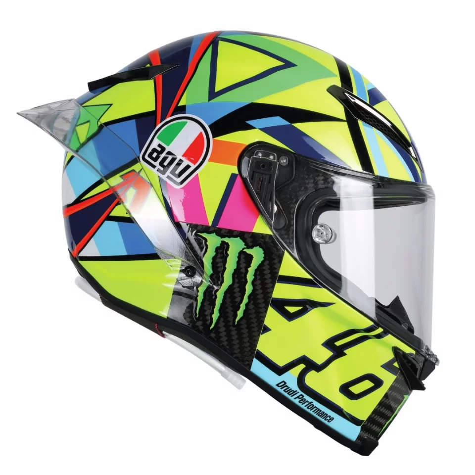 The Valentino Rossi Soleluna replica will probably the most sought after graphics version of the new Pista GP R