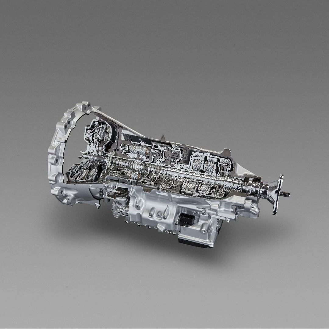 This ten-speed automatic is the new transmission developed for TNGA and to be used in rear-wheel drive vehicles