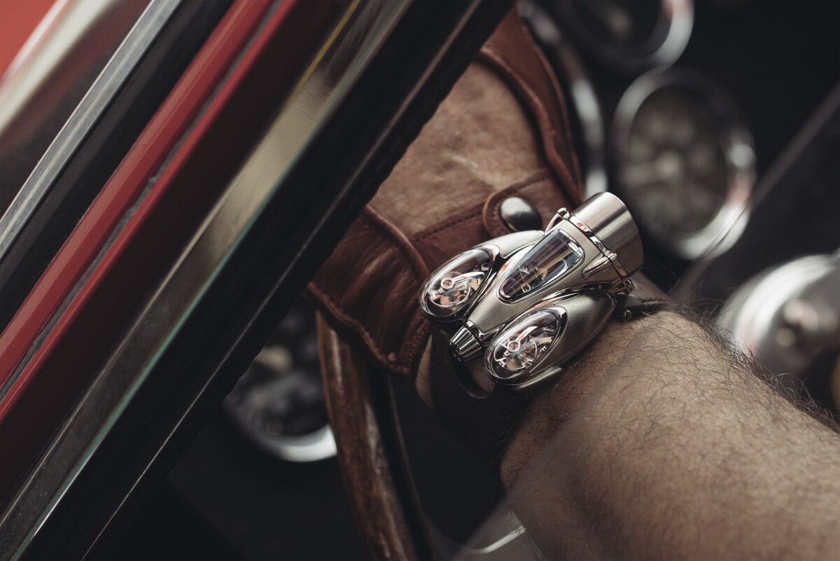 The MB&F HM9 Flow has a 45-hour power reserve