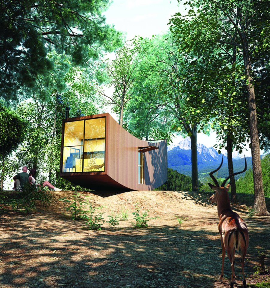The winning design went to Iranian architect Abdolrahman Kadkhodasalehi for his project Wave House