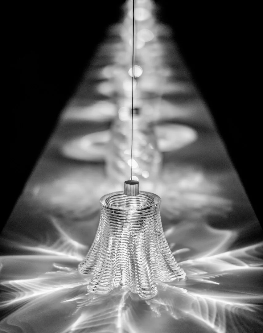 The G3DP process produces an array of quite beautiful glass objects worthy of a Dale Chihuly exhibit