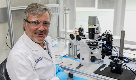 Dr. Angelo Keramidas, from the Institute for Molecular Bioscience at the University of Queensland