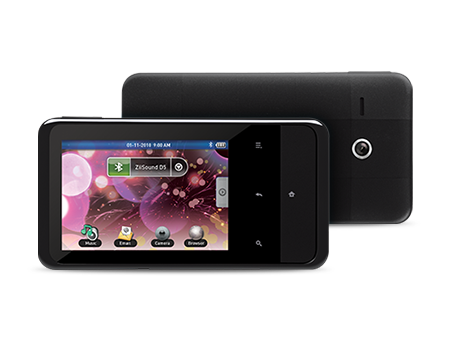 The Zen Touch 2 media player has fast 802.11b/g/n, Bluetooth wireless connectivity and optional GPS