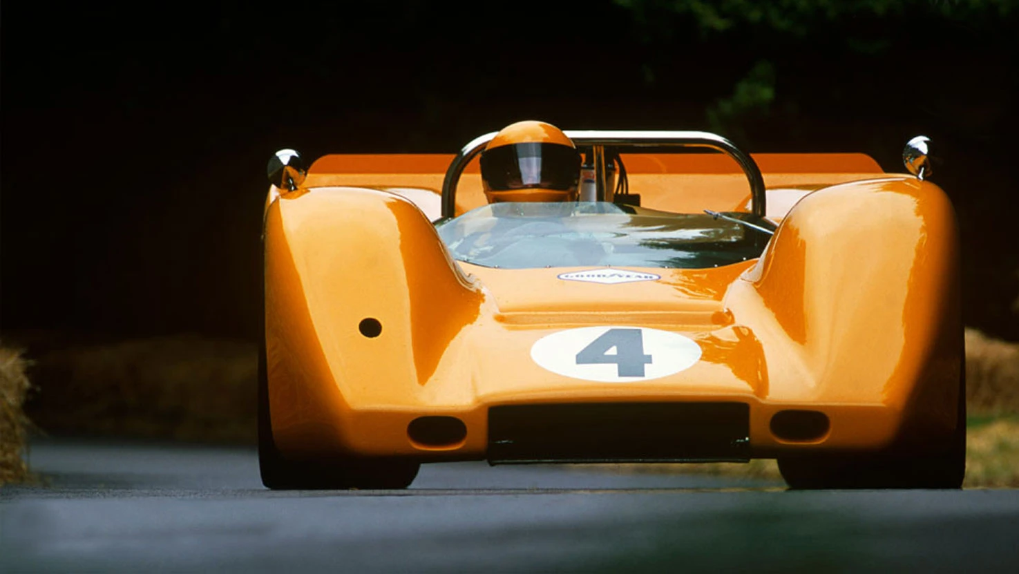 Designed by Robin Herd and powered by a 527 hp Chevy V8, the M6A allowed Bruce and Denny Hulme to dominate the Can-Am series of 1967
