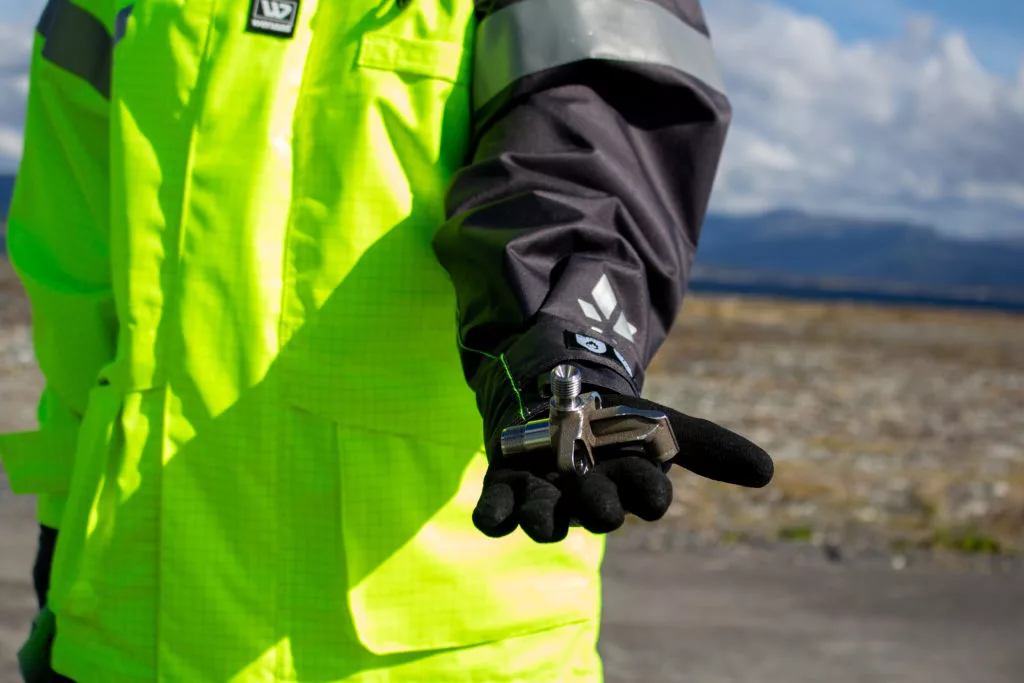 The test flight delivered a 3D-printed component