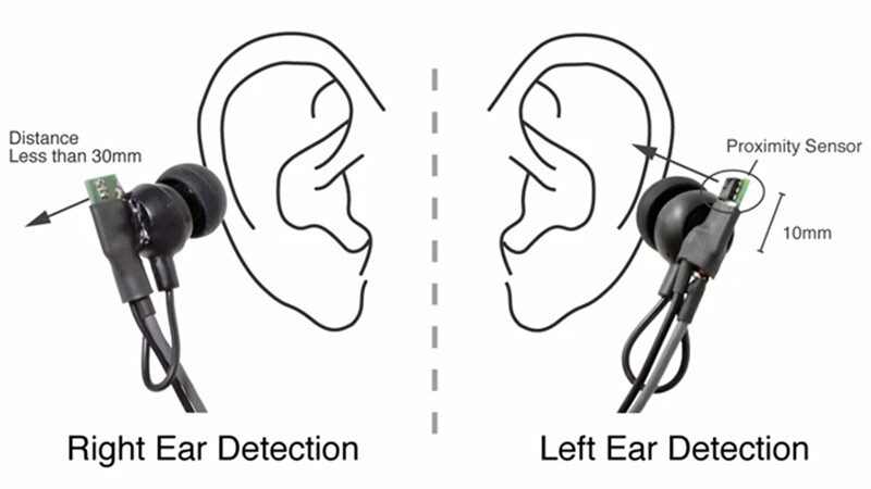 how to connect left and right earbuds