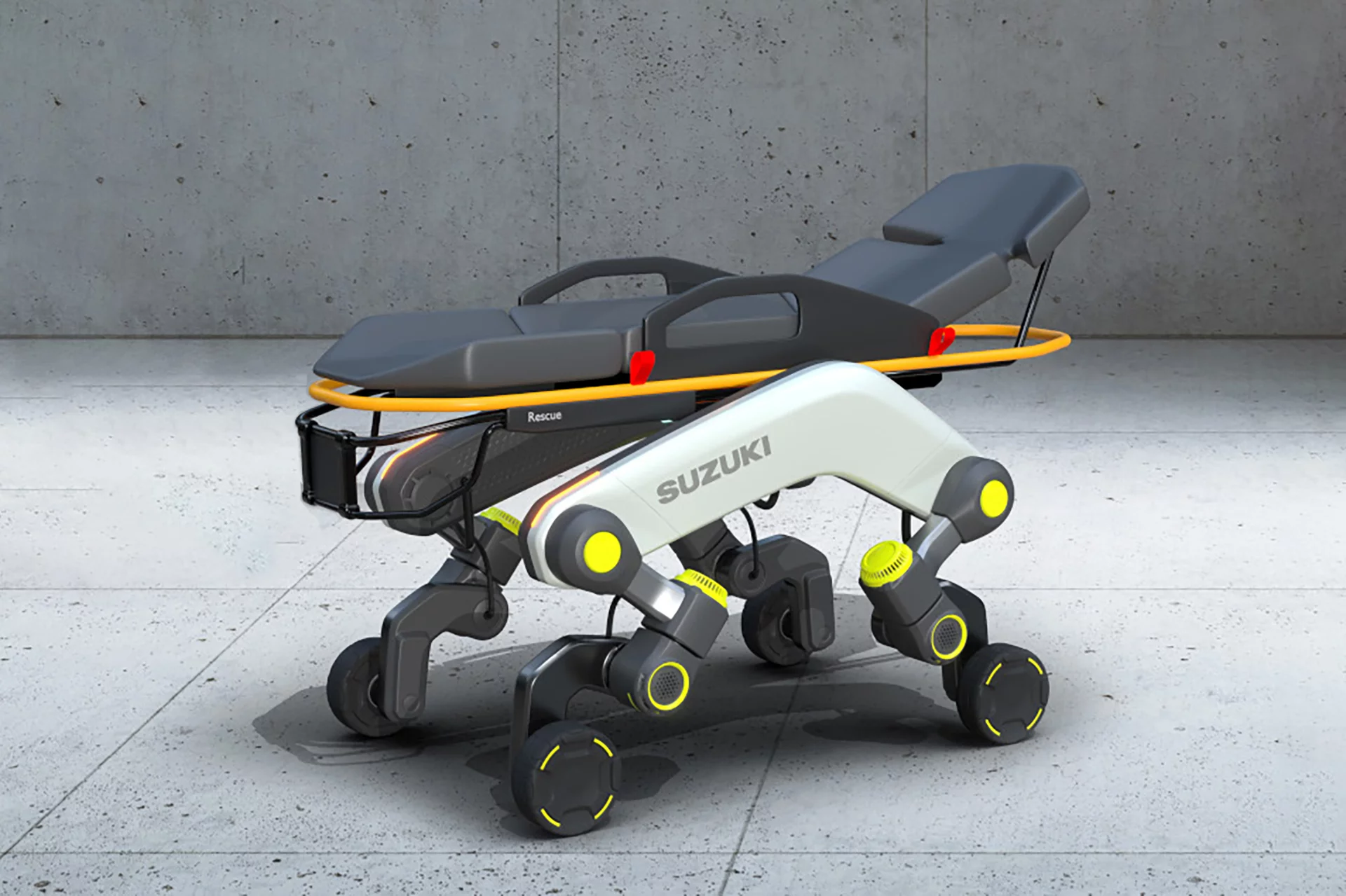 A self-balancing robotic stretcher carrier for disaster zone extraction
