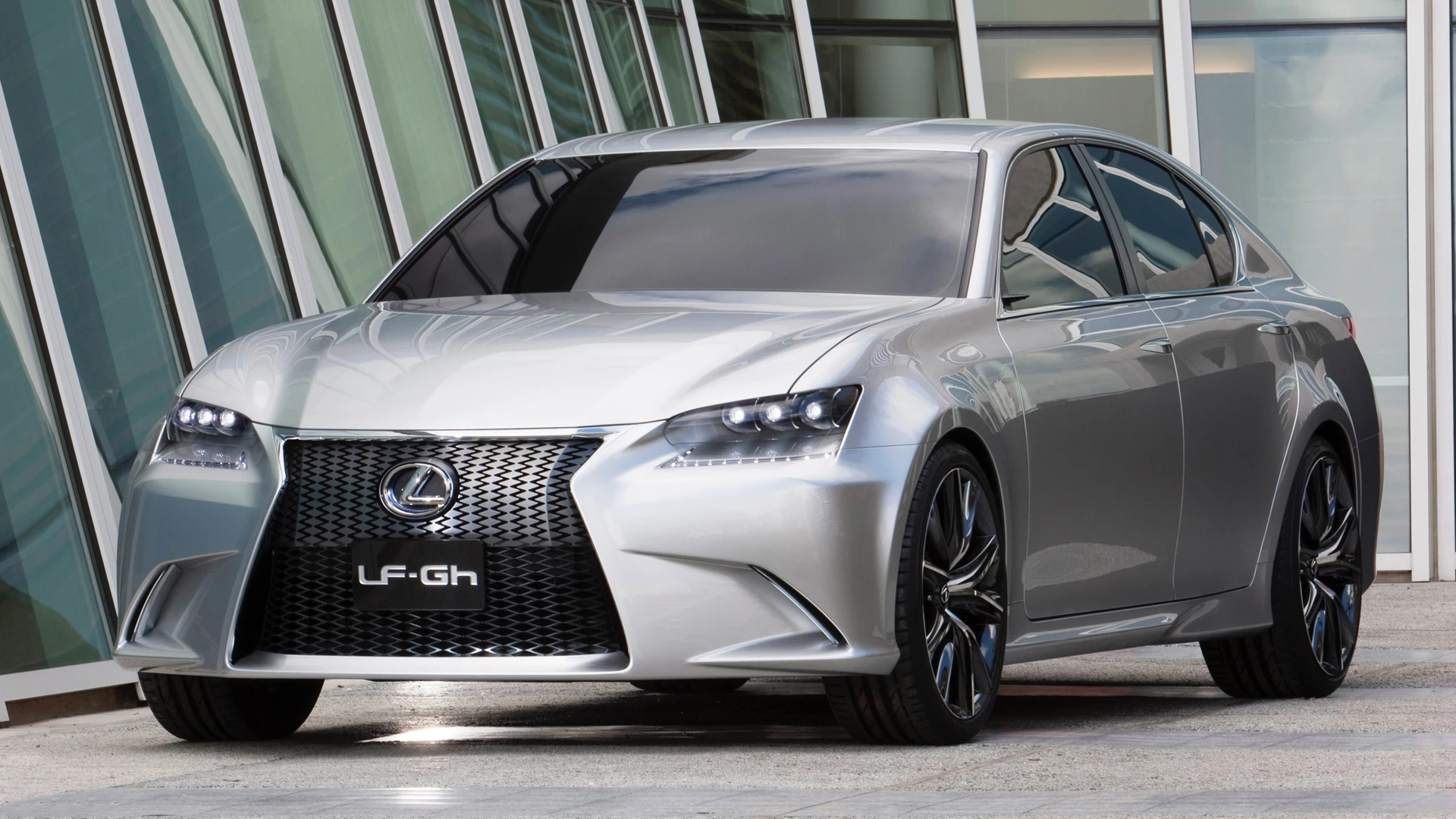 The Lexus LF-Gh hybrid Grand Tourer concept's radical frontal treatment will definitely not be everyone's cup of tea