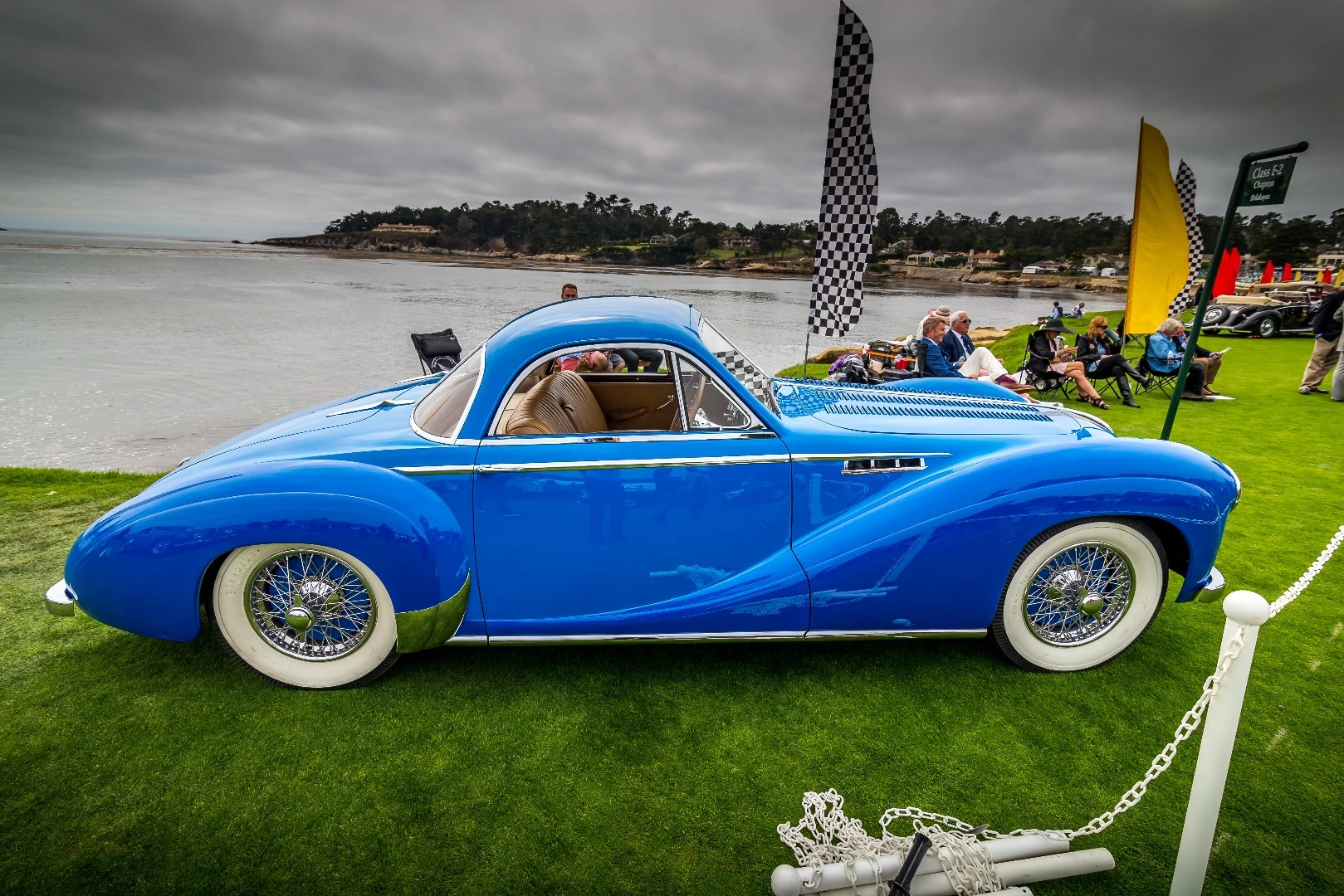 Striking proportions speak to the 1951 Delahaye 235 MS Chapron Coupe's French design influences