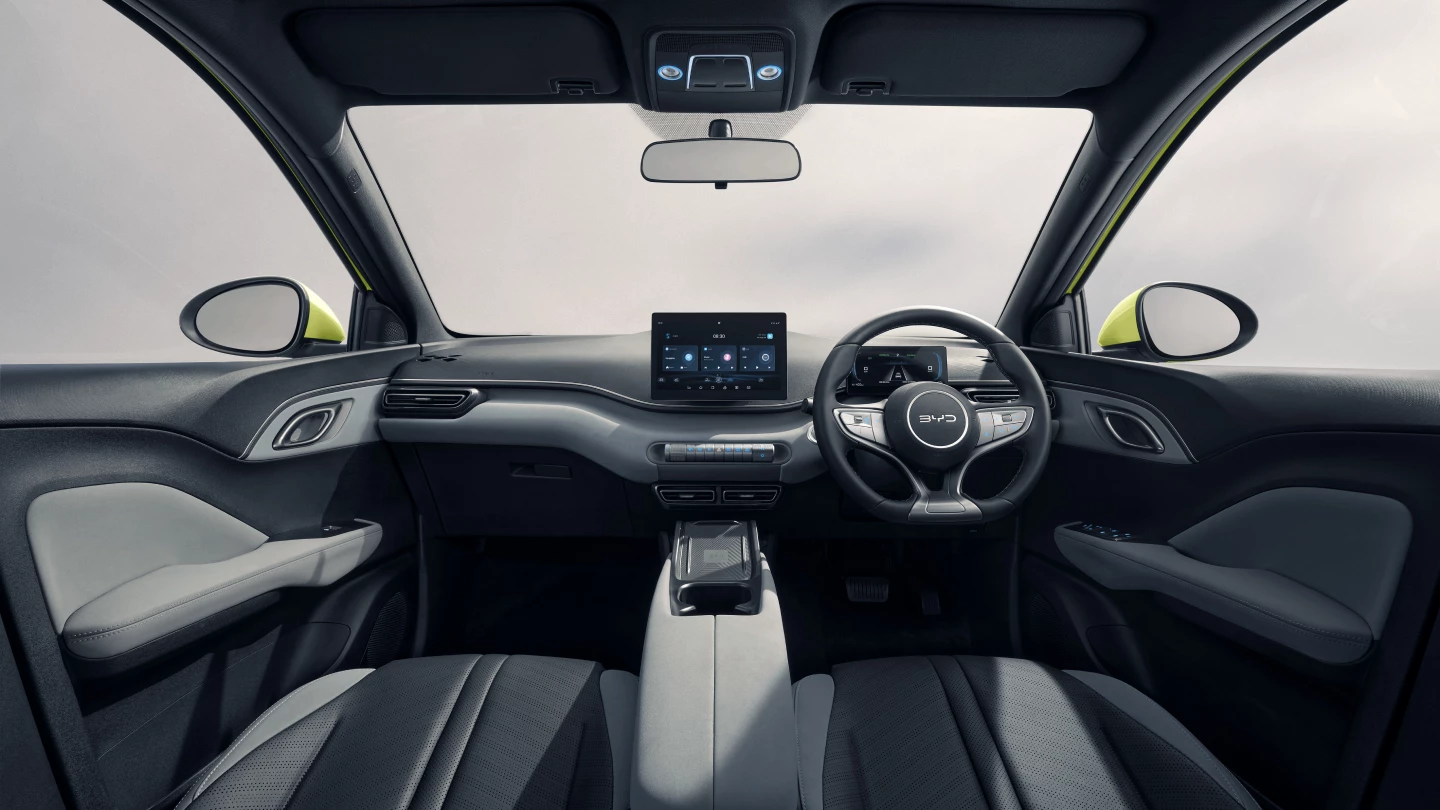 The Atto 1 interior