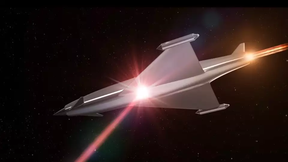 Variant of the BAE laser shield concept