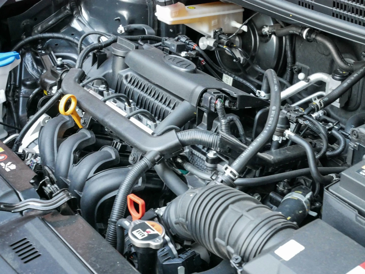 Combined with a four-speed automatic, this engine isn't modern enough to make the Rio feel special
