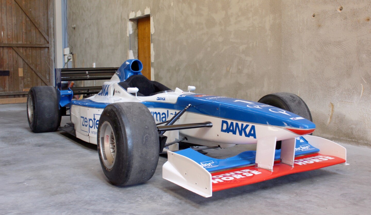 Artcurial Monaco July 2, 2017 Auction: Estimated to sell for between €170,000 and €200,000, this 20-year-old F1 car was driven in 1997 by the reigning champion Damon Hill. It was a lower-tier team but nonetheless achieved some good results during the year. It didn't sell, perhaps due to being fitted with an Asiatec motor instead of the original but temperamental Yamaha V10. Auction Description