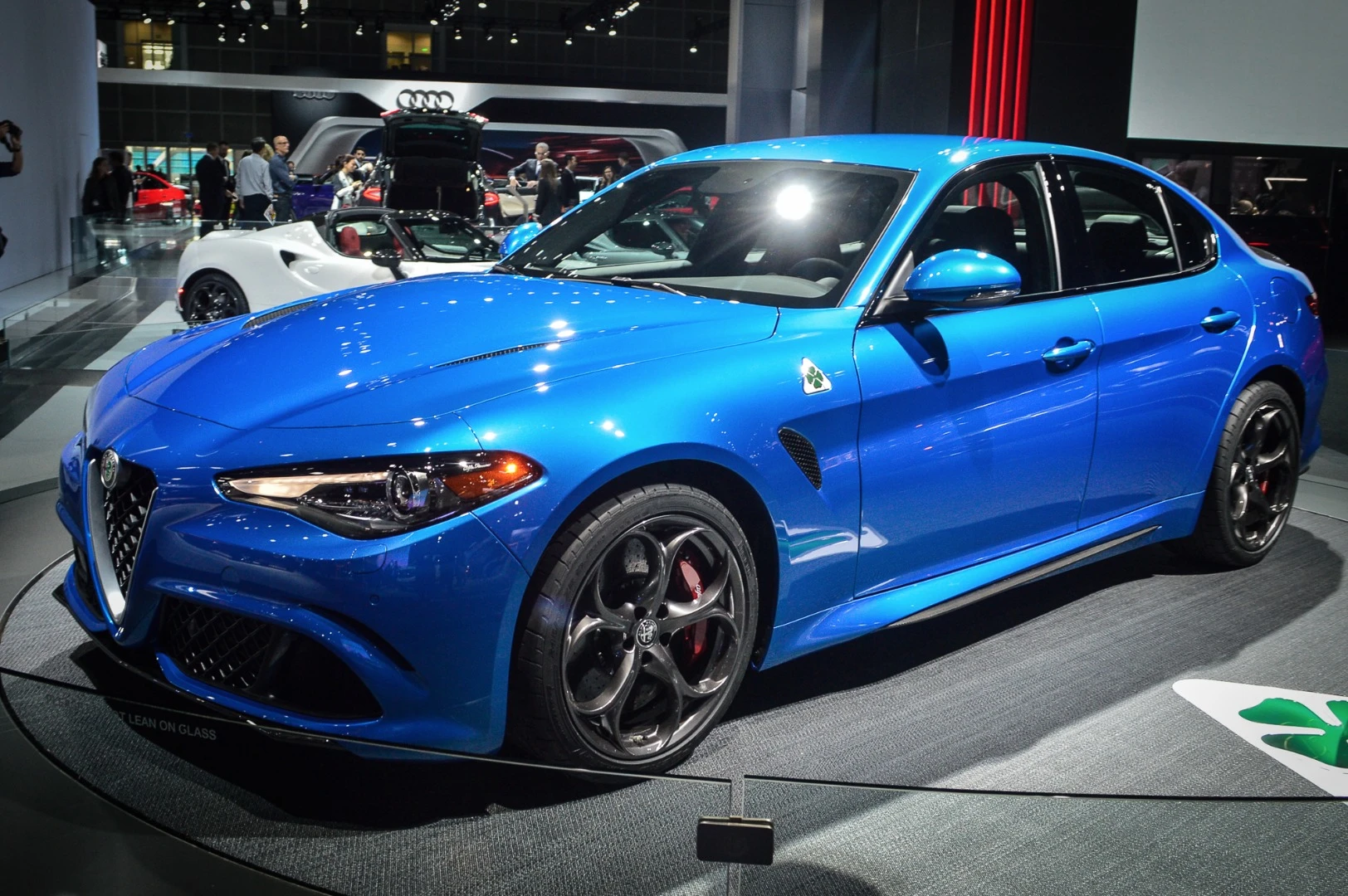 Alfa Romeo Giulia at the 2016 LA Auto Show