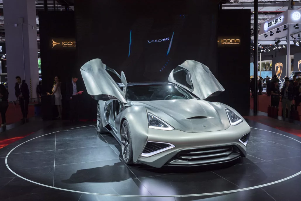 The V8 in the Vulcano Titanium is supercharged