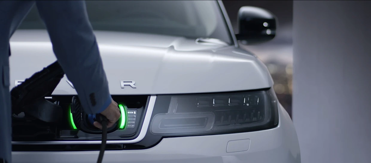 The Range Rover Sport has an pure EV range of just over 50 km