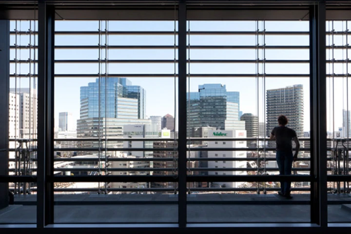 The BioSkin that coats the NBF Osaki Building in Tokyo integrates evaporative cooling to keep its surface temperature down