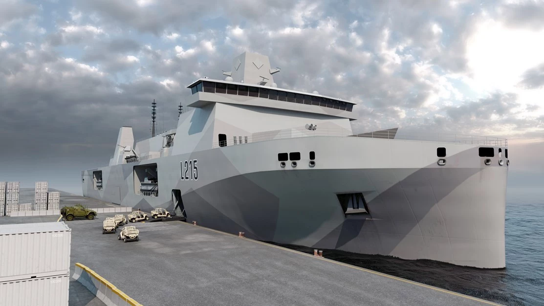 The Ellida Strike assault ship
