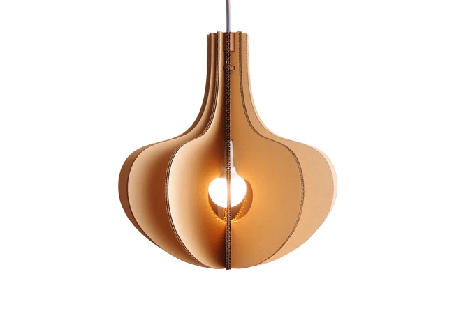 The Cartonado also comes as a suspended lampshade