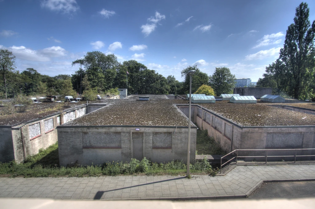 Google and the Bletchley Park Trust have teamed up to transform the dilapidated Block C building into a new visitor and learning center for Bletchley Park and the UK's National Museum of Computing (Photo: Matt Norman)