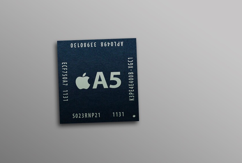 Apple may use the A5 chip in the iPad mini