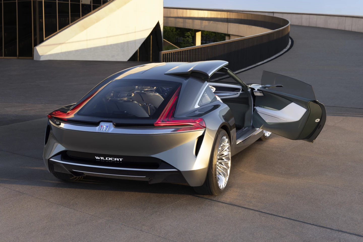 Buick plays around with the traditional door, adding a pop-up roof panel for easier ingress/egress