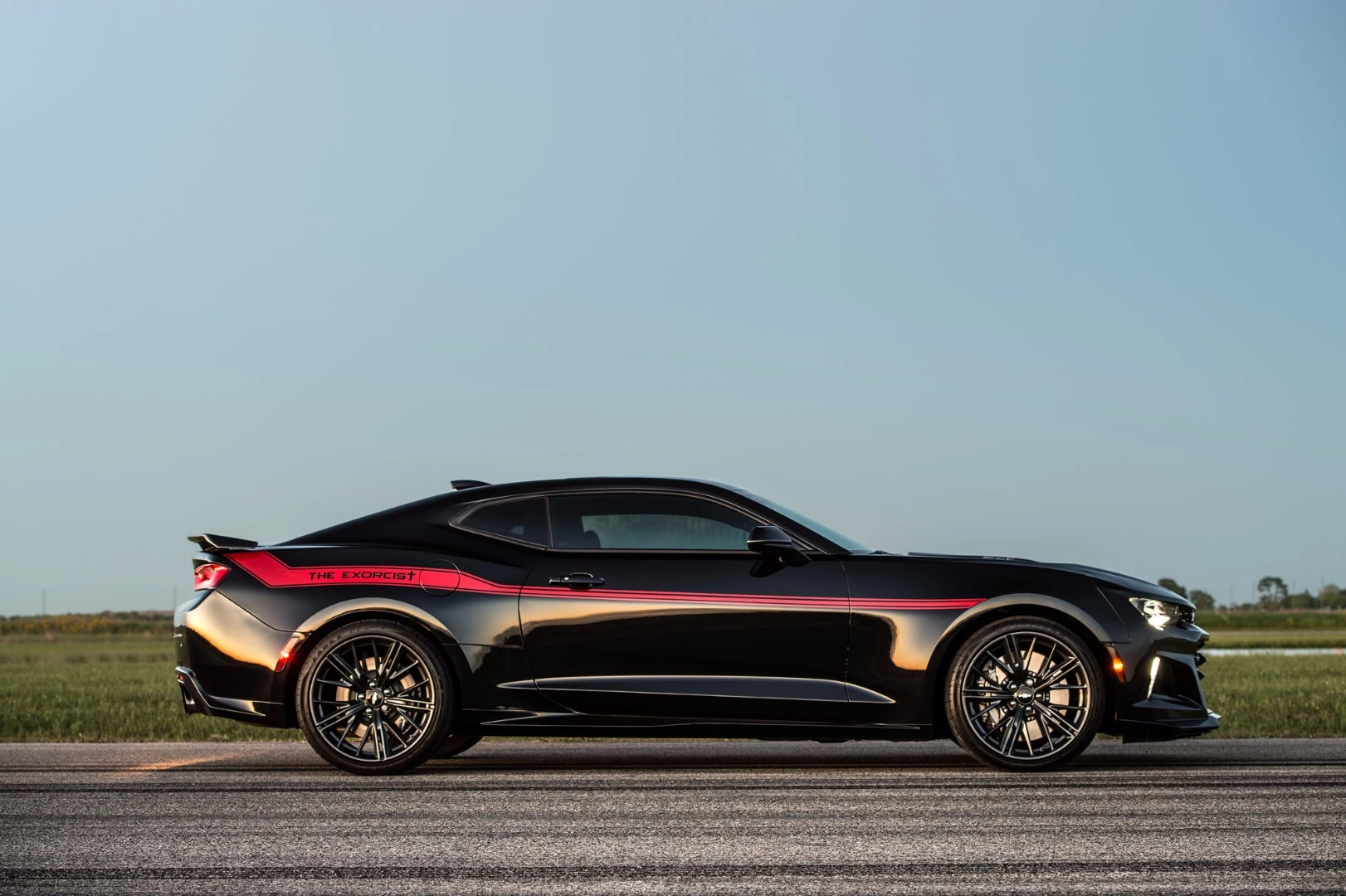 The ZL1 Camaro isn't slow, but the Hennessey Exorcist should blow it away in a straight line