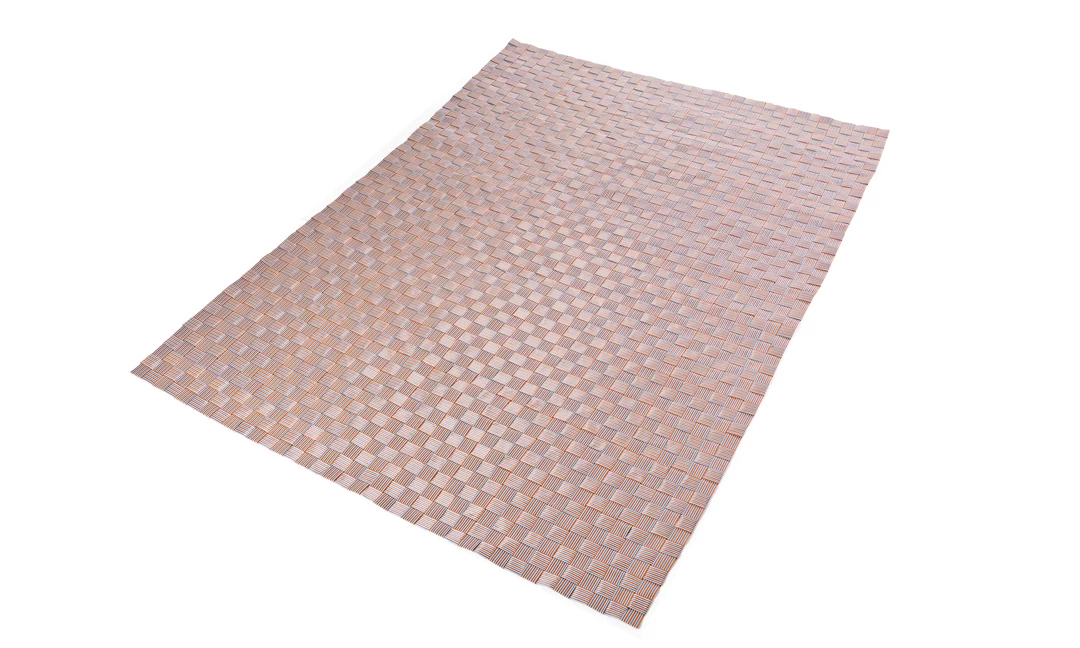 BRC Binary Rug is 6x9 feet (1.8x2.7 m) and is woven of data cables (Photo: BRC Designs)