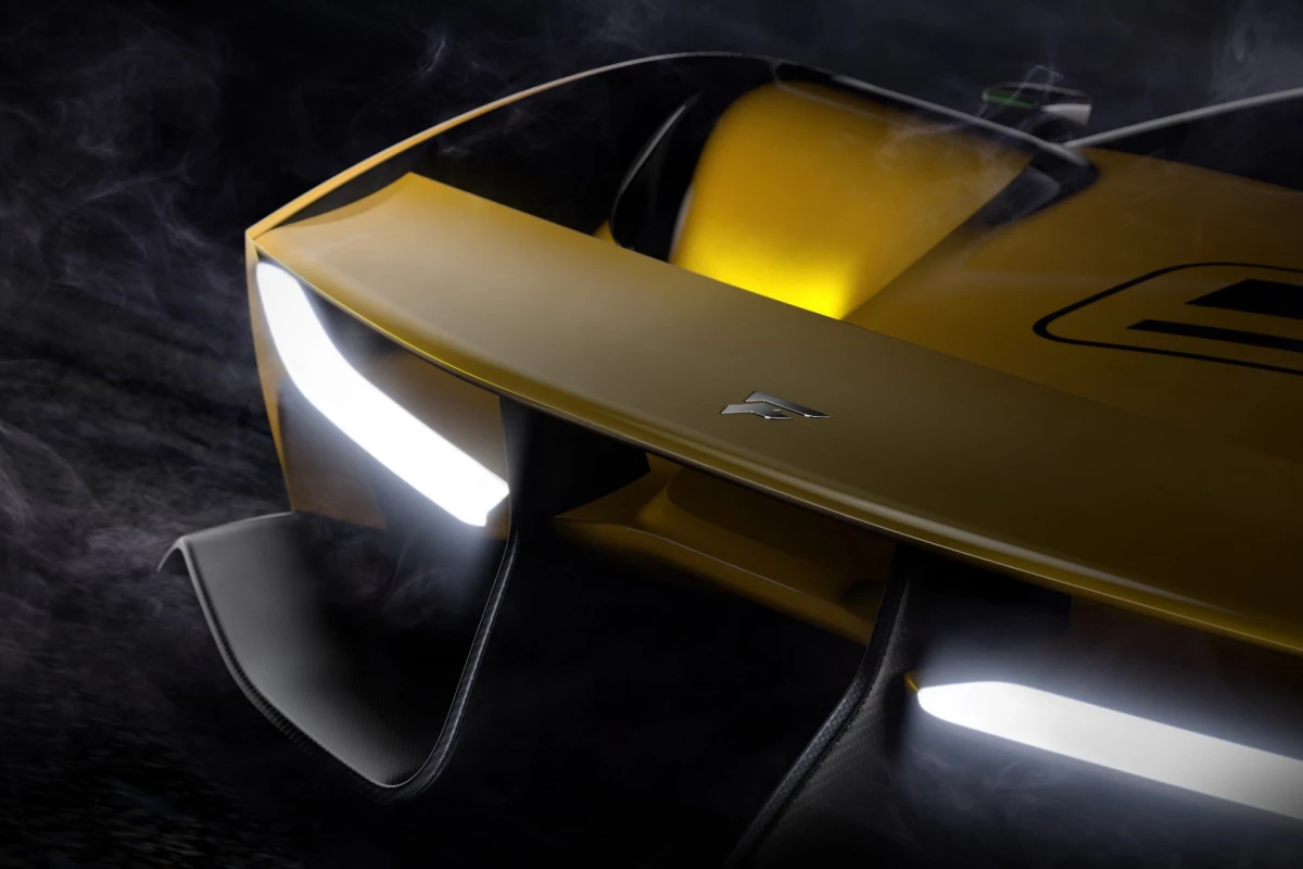 The EF7 will be revealed in full at the Geneva Auto Show