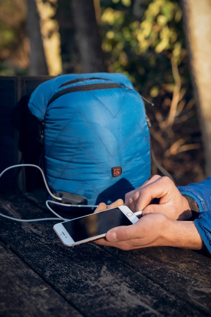 The Hot Pocket can also be used to charge mobile devices