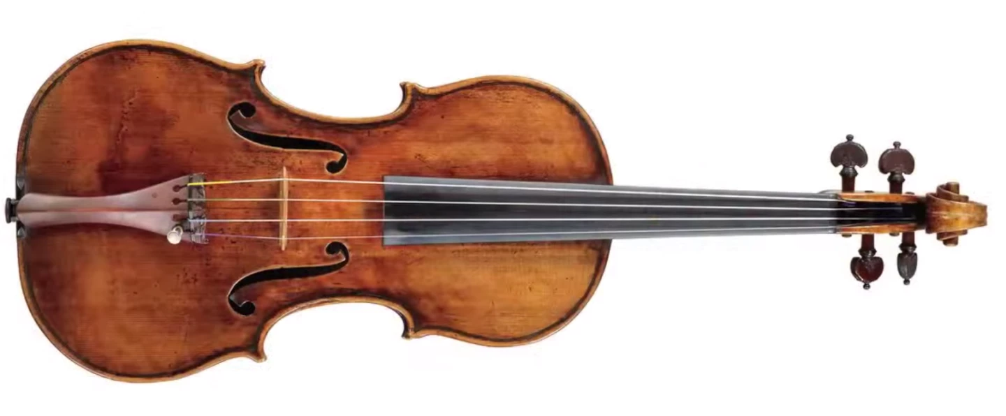 London banker Ian Stoutzker paid US$18,000,000+ for this 1741 “Vieuxtemps” Guarneri del Gesu, then instead of locking it in a bank vault, he awarded "lifetime use" of the instrument to Anne Akiko Meyers.