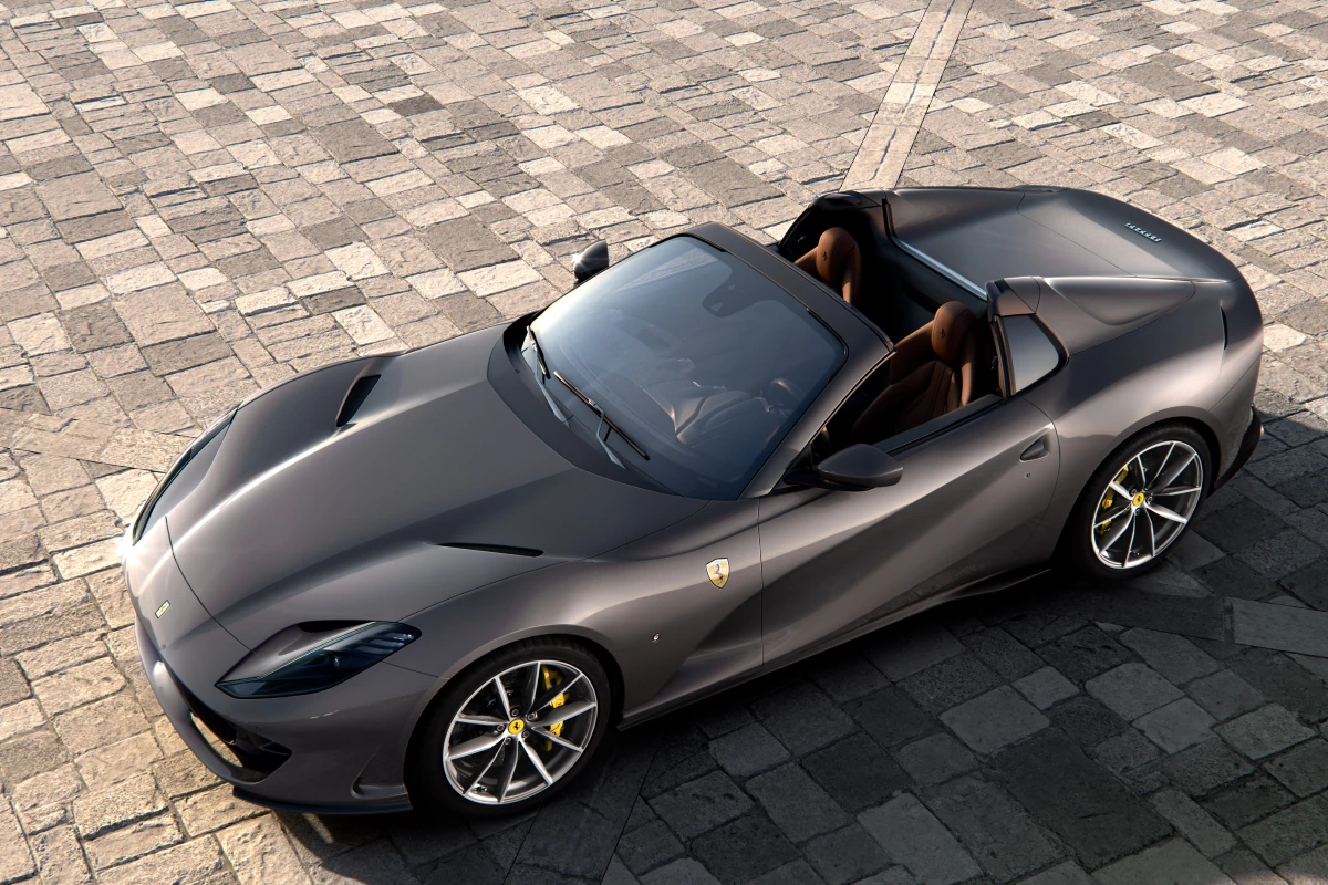 Peel back the roof of the 812 Superfast, and you've got yourself an 812 GTS convertible