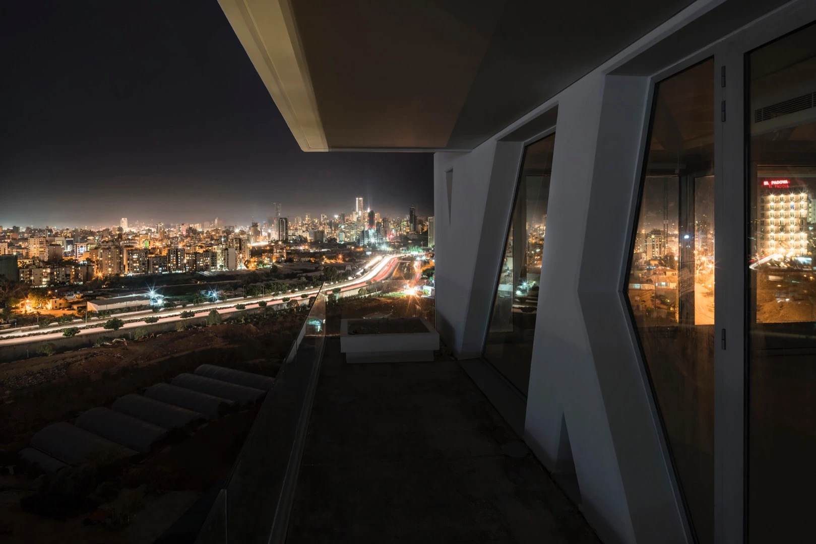 The apartments boast impressive views over the Mediterranean and the city's skyline