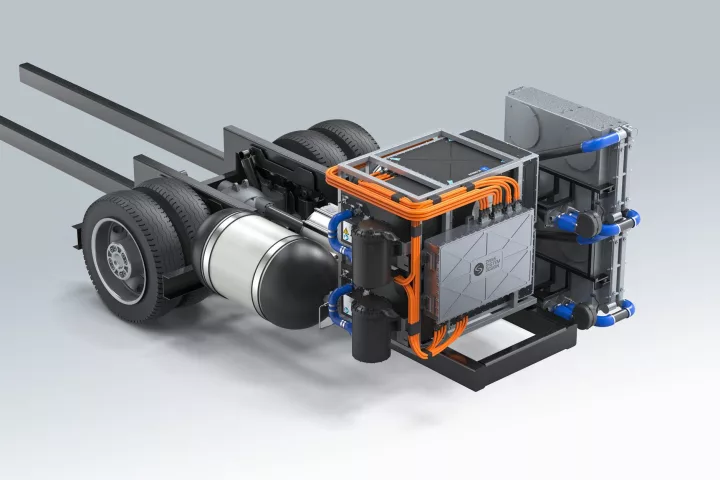 The Intelligent Energy IE-DRIVE HD fuel cell