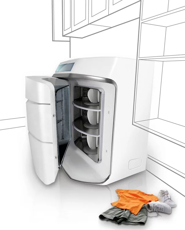 The Individual Washer design will let you wash all your laundry together regardless of fabric or color