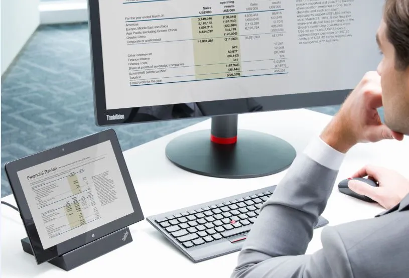 The ThinkPad 10 is said to offer users a full PC experience, though users will likely need to use it with the optional Tablet Dock for a computer-like setup