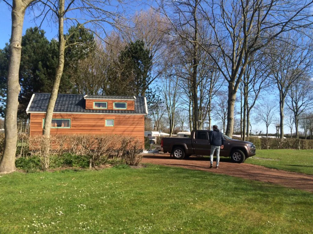 Towing the tiny house