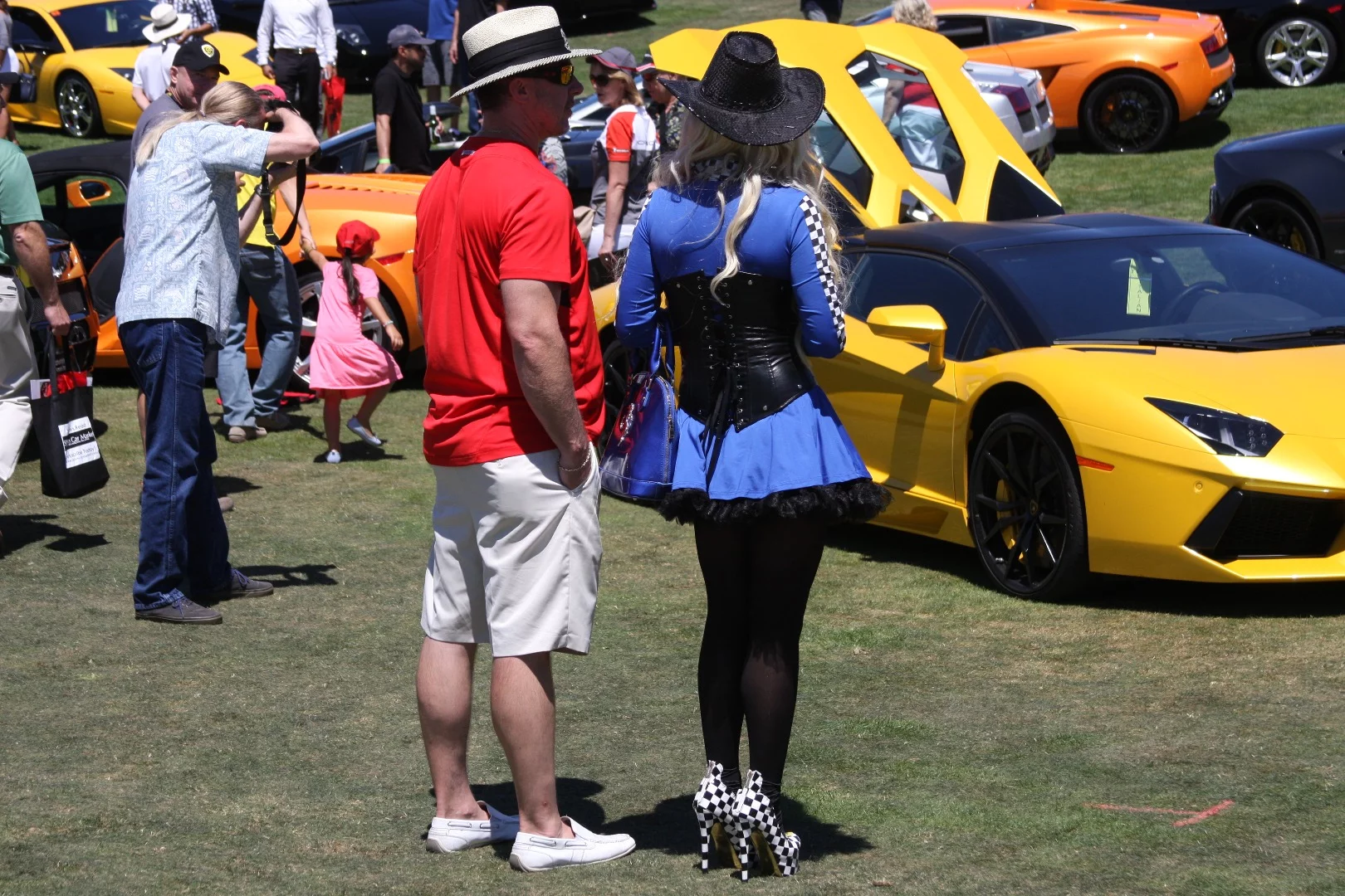 A fashion statement at The Concorso Italiano