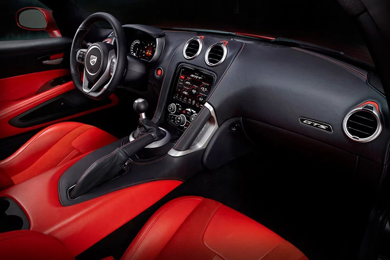 The 2013 SRT Viper interior