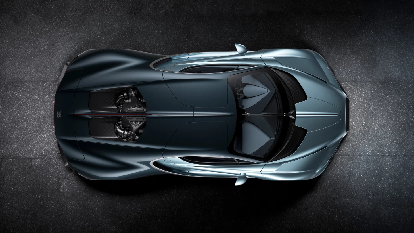 From every angle, the Bugatti Tourbillon looks like a piece of art