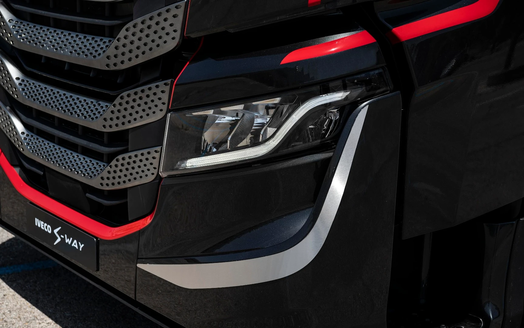 Front detail on Iveco's Fit Cab concept