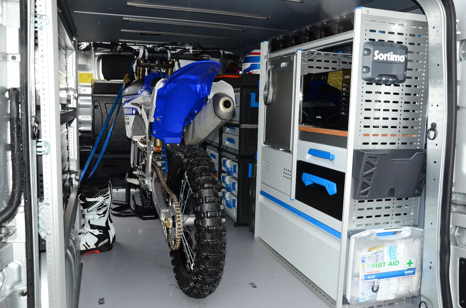 Inside the Vivaro Race Van Concept