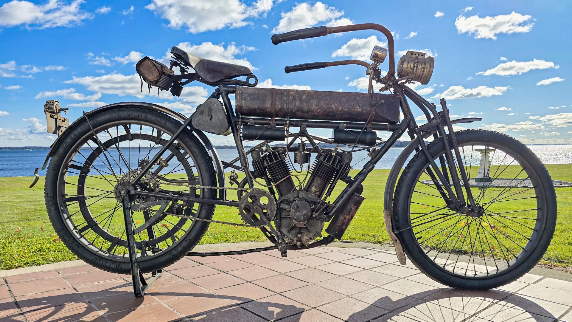 One of just five extant Curtiss v-twins ...