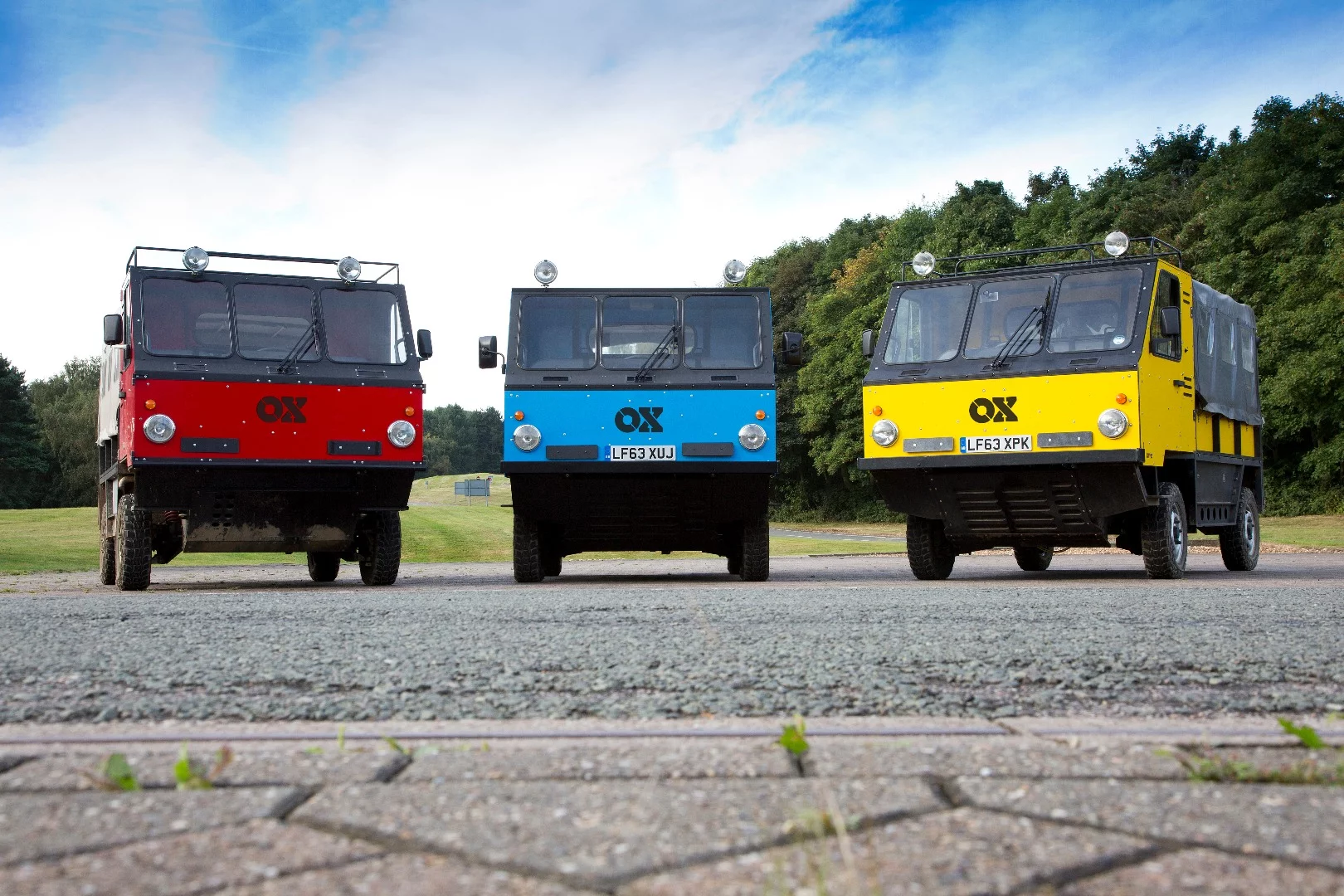 Once at the destination, the Ox flat pack truck can be put together by three trained professionals in around 12 hours