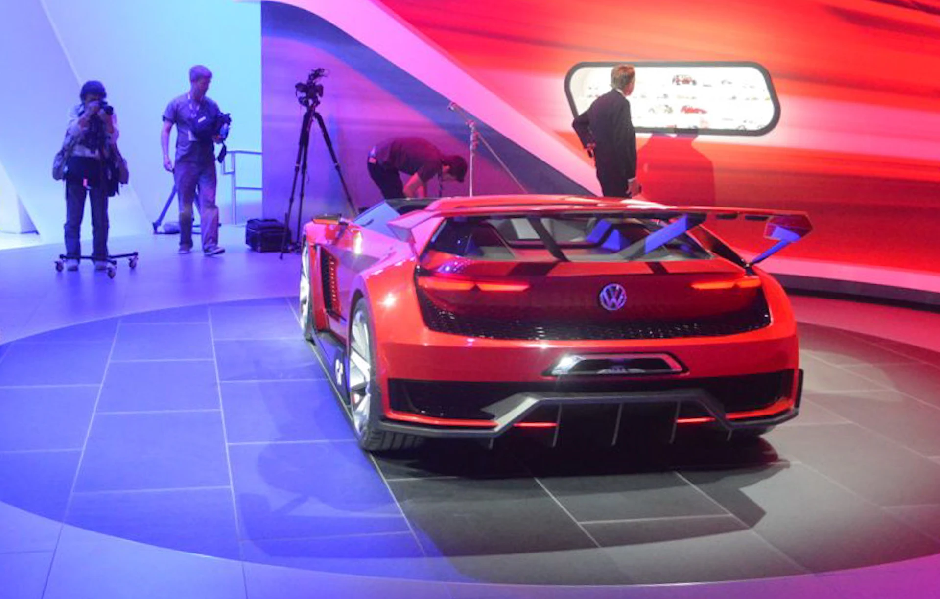 A real-life version of the Volkswagen GTI Roadster video game car (Photo: C.C. Weiss/Gizmag)