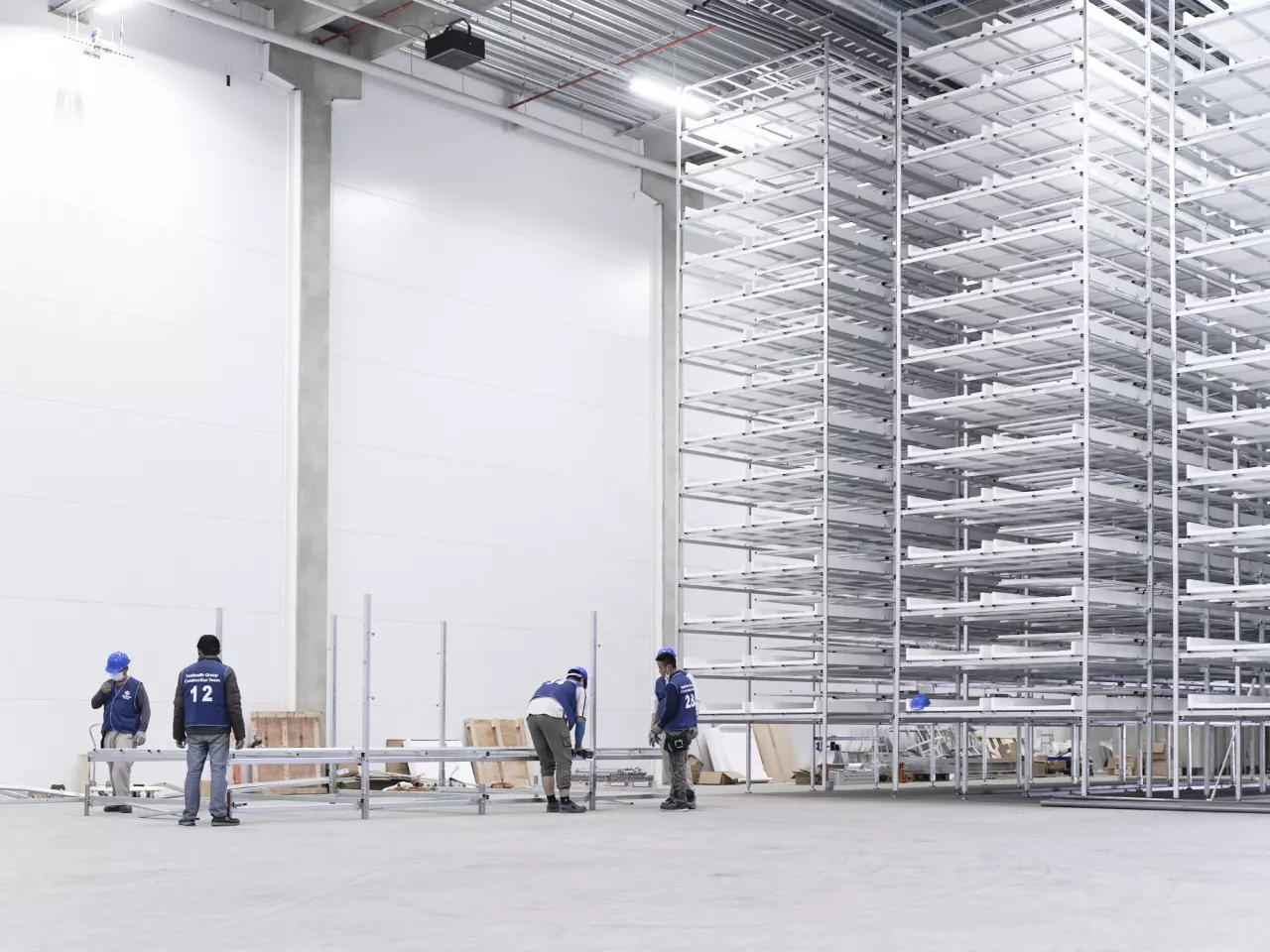 The first phase of construction is complete, with the remainder of the facility growing to 7,000 square meters during 2021