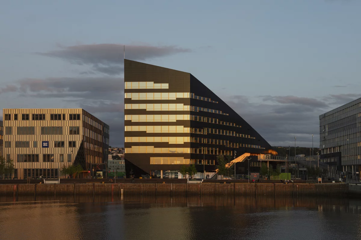 Powerhouse Brattørkaia, by Snøhetta, is one of our picks of five inspiring examples of sustainable design for Earth Day 2021